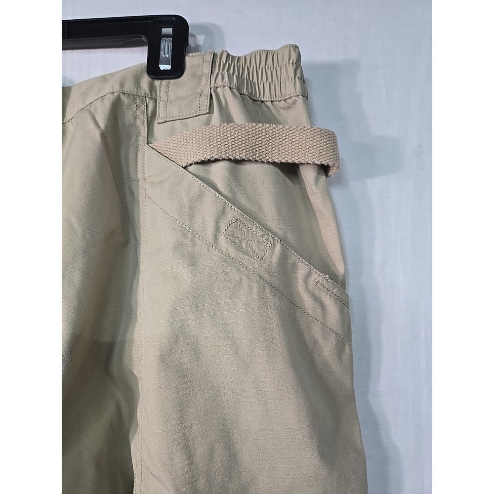 5.11 Tactical Pants Mens 40/31 Beige  Relaxed‎ Fit Cargo Work Elastic Uniform - Picture 7 of 11